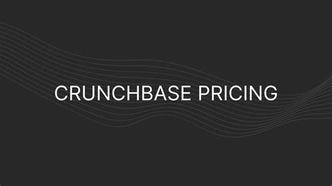 crunchbase price.